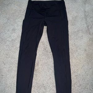 Lululemon all black full length leggings